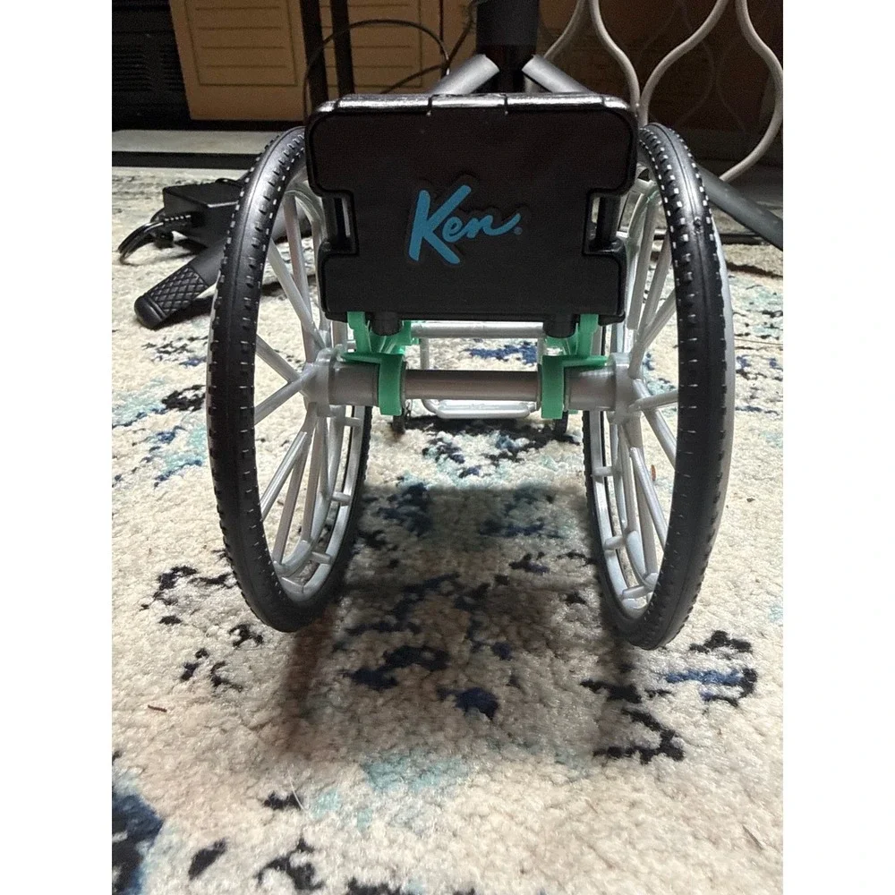 Mattel Barbie and Ken Doll Set with Ken Wheelchair Accessory GGL22 2018